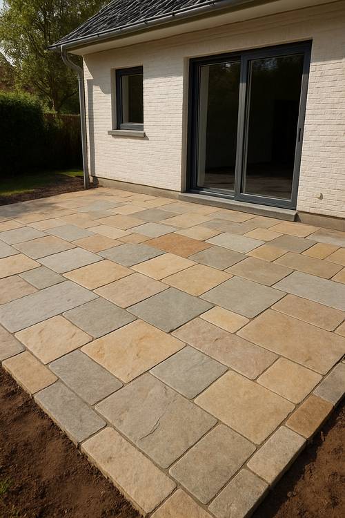 Terrassenbau Leistungen für Neubau